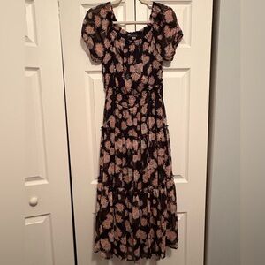 Tommy Hilfiger Black Floral Dress